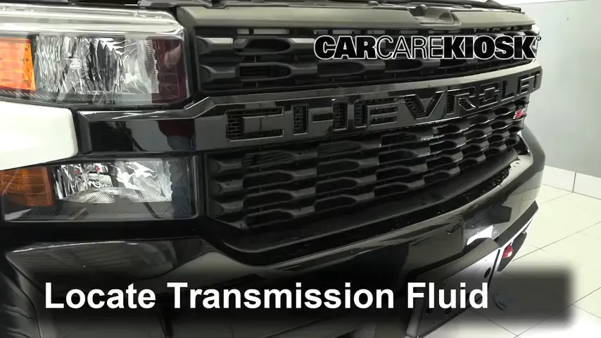 2019 Chevrolet Silverado 1500 Custom Trail Boss 4.3L V6 Crew Cab Pickup Transmission Fluid Check Fluid Level